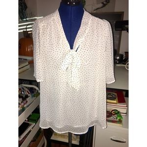 Sienna Sky Polka-Dot Blouse